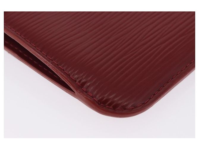 LOUIS VUITTON Epi Pochette Cles Coin Purse Ruby LV Auth 198779A Roja - vista 8