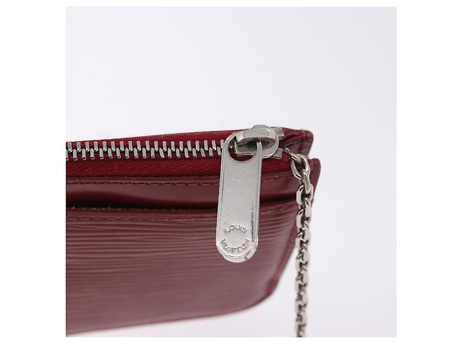 LOUIS VUITTON Epi Pochette Cles Coin Purse Ruby LV Auth 198779A Roja - vista 9