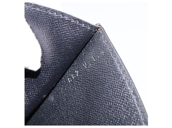 LOUIS VUITTON Epi Montaigne 27 Clutch Bag Black M52652 LV Auth ep15746 Nero - vista 12