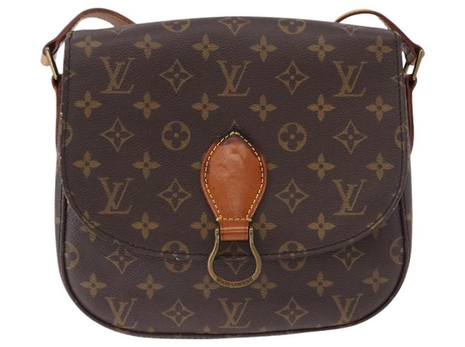 LOUIS VUITTON Monogram Saint Cloud GM Shoulder Bag M51242 LV Auth ep15770 Monogramma - vista 13