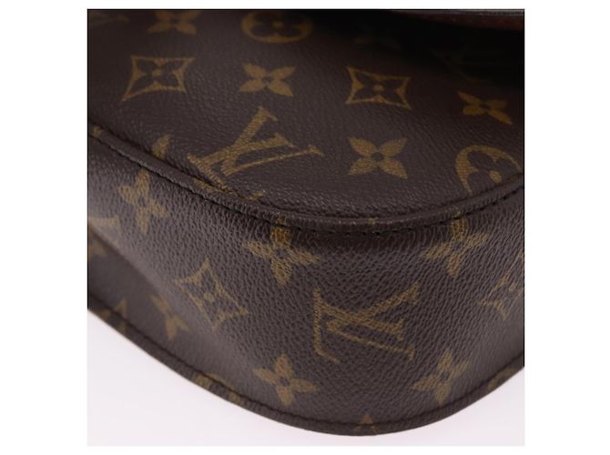 LOUIS VUITTON Monogram Saint Cloud GM Shoulder Bag M51242 LV Auth ep15770 Monogramma - vista 17