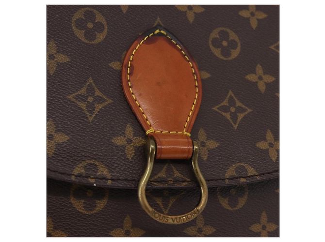 LOUIS VUITTON Monogram Saint Cloud GM Shoulder Bag M51242 LV Auth ep15770 Monogramma - vista 19
