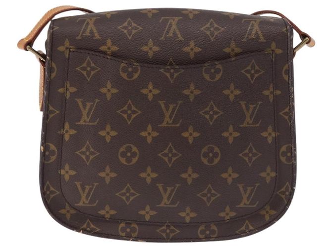 LOUIS VUITTON Monogram Saint Cloud GM Shoulder Bag M51242 LV Auth ep15770 Monogramma - vista 3