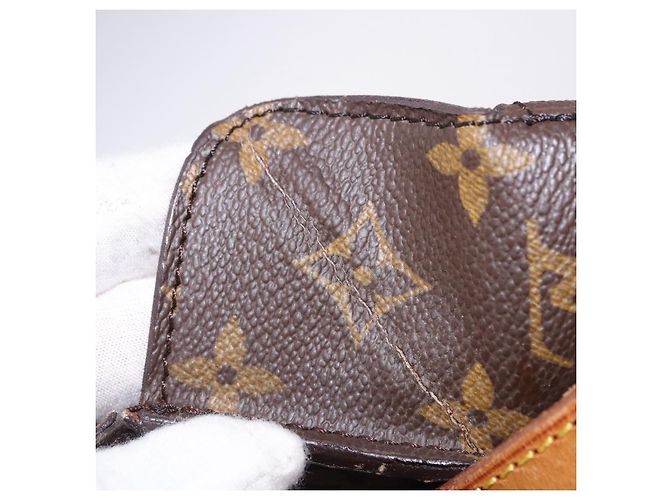 LOUIS VUITTON Monogram Saint Cloud GM Shoulder Bag M51242 LV Auth ep15770 Monogramma - vista 9