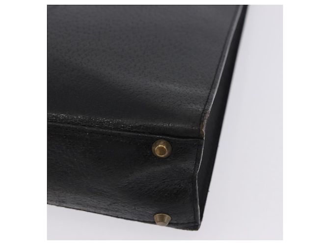SAINT LAURENT Tote Bag aus Leder Schwarz Auth ka5791 - Ansicht 14