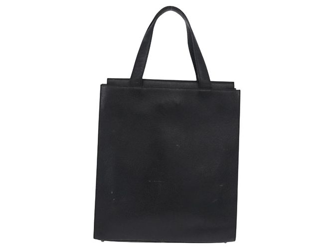 SAINT LAURENT Tote Bag aus Leder Schwarz Auth ka5791 - Ansicht 2