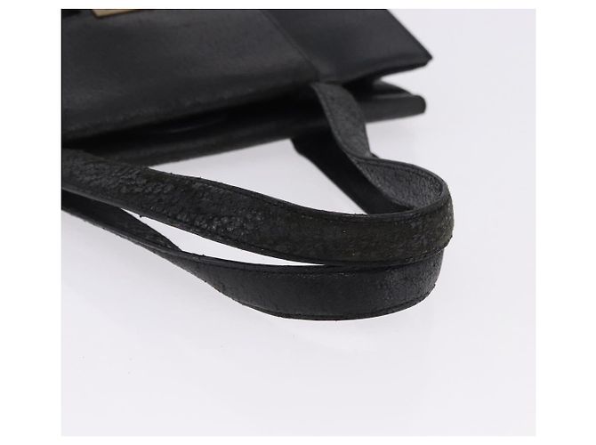 SAINT LAURENT Tote Bag aus Leder Schwarz Auth ka5791 - Ansicht 8