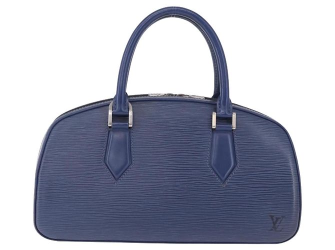 Borsa a mano LOUIS VUITTON Epi jasmine Myrtille M5278G LV Auth 196239 Viola scuro - vista 13