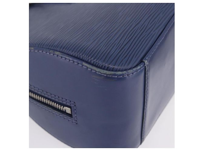 Borsa a mano LOUIS VUITTON Epi jasmine Myrtille M5278G LV Auth 196239 Viola scuro - vista 15