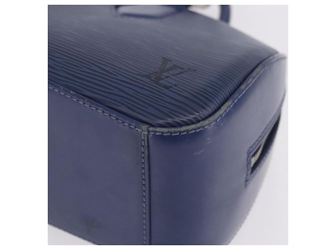 Borsa a mano LOUIS VUITTON Epi jasmine Myrtille M5278G LV Auth 196239 Viola scuro - vista 16