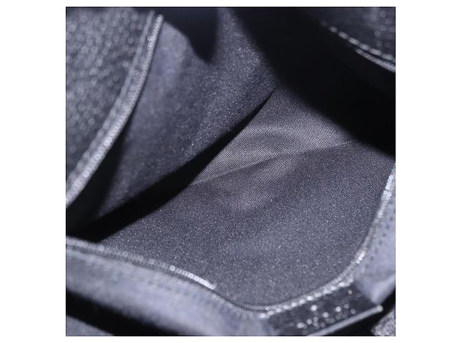 Borsa GUCCI GG Canvas Nero Argento 131329 Auth am12380V - vista 22