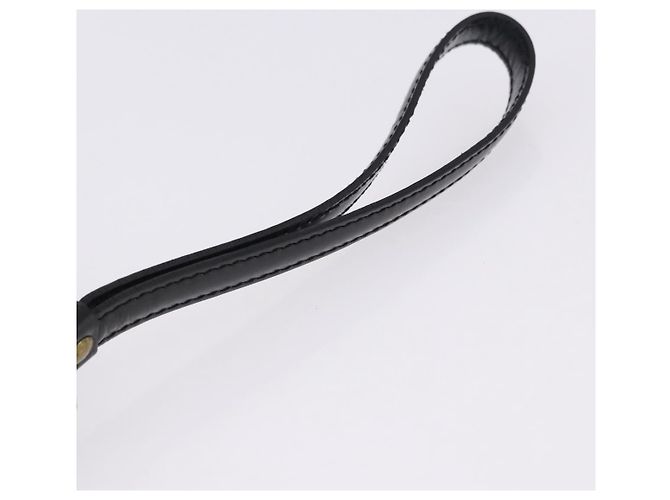 Borsa a Pochette LOUIS VUITTON Epi Sellier Dragonne Nera M52612 LV Auth BA14932 Nero - vista 7