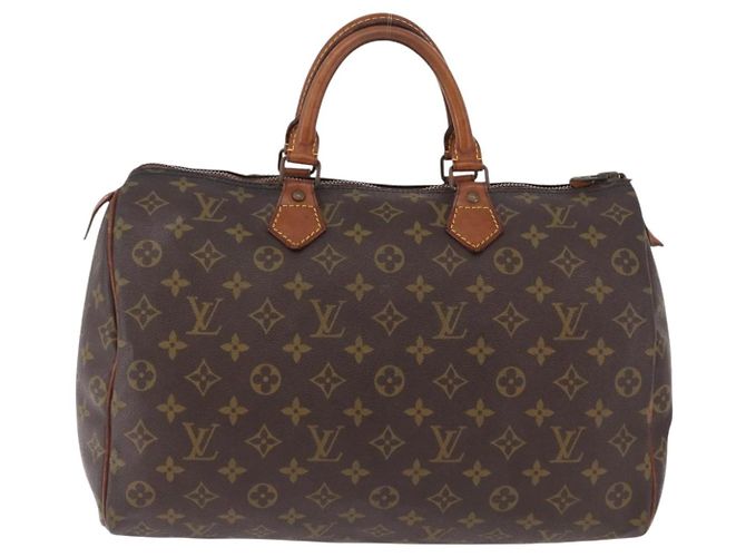 LOUIS VUITTON Monogram Speedy 35 Hand Bag M41524 LV Auth 195443 Monogramma - vista 13