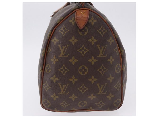 LOUIS VUITTON Monogram Speedy 35 Hand Bag M41524 LV Auth 195443 Monogramma - vista 4