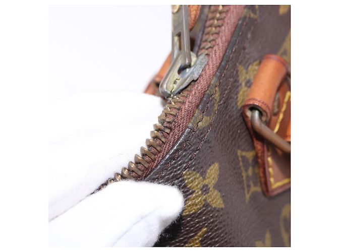 LOUIS VUITTON Monogram Speedy 35 Hand Bag M41524 LV Auth 195443 Monogramma - vista 7