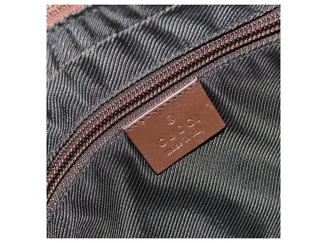 Borsa a tracolla GUCCI GG Canvas Beige Silver 35098 Auth 194248 Argento - vista 21