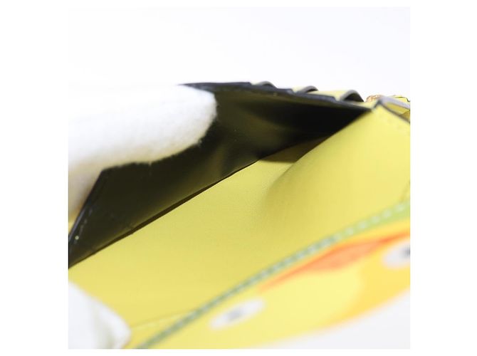 LOEWE x Studio Ghibli Spirited Away Ootori Sama Wallet Leather Auth 167499SM Verde - vista 21