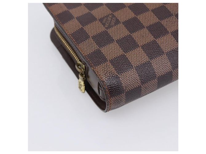LOUIS VUITTON Damier Ebene Saint Louis Clutch Bag N51993 LV Auth ka5738 - vista 16