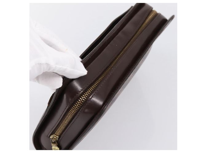 LOUIS VUITTON Damier Ebene Saint Louis Clutch Bag N51993 LV Auth ka5738 - vista 5