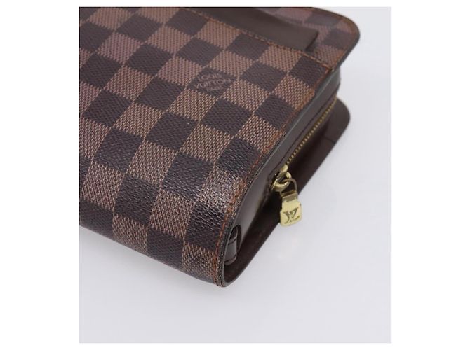 LOUIS VUITTON Damier Ebene Saint Louis Clutch Bag N51993 LV Auth ka5738 - vista 7