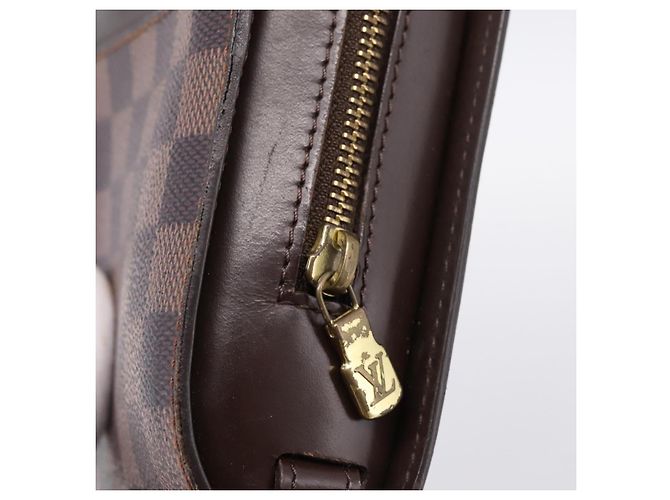 LOUIS VUITTON Damier Ebene Saint Louis Clutch Bag N51993 LV Auth ka5738 - vista 8