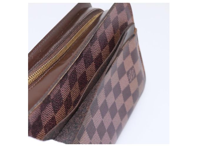 LOUIS VUITTON Damier Ebene Saint Louis Clutch Bag N51993 LV Auth ka5738 - vista 9