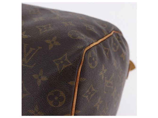 Borsa a mano LOUIS VUITTON Monogram Speedy 35 M41524 LV Auth BA15156 Monogramma - vista 15
