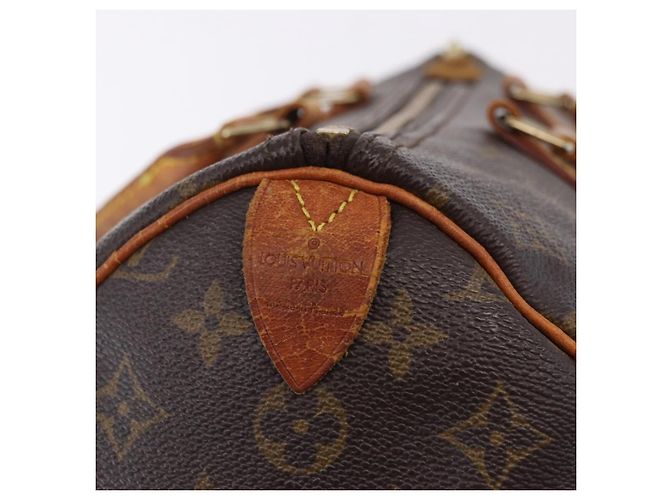 Borsa a mano LOUIS VUITTON Monogram Speedy 35 M41524 LV Auth BA15156 Monogramma - vista 18