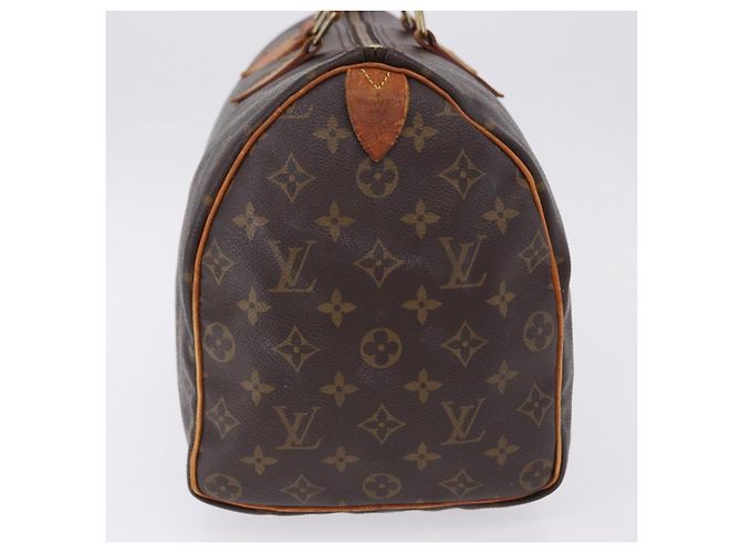 Borsa a mano LOUIS VUITTON Monogram Speedy 35 M41524 LV Auth BA15156 Monogramma - vista 4