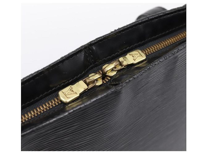 Borsa a tracolla LOUIS VUITTON Epi Lussac Nera M52282 LV Auth ka5739 Nero - vista 10