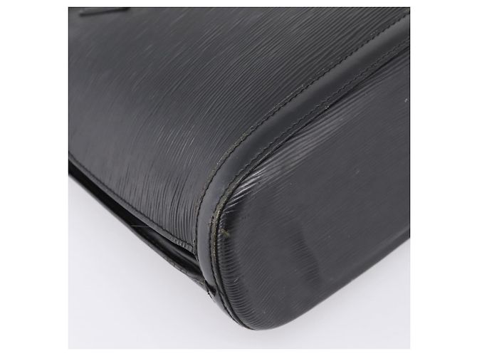 Borsa a tracolla LOUIS VUITTON Epi Lussac Nera M52282 LV Auth ka5739 Nero - vista 15