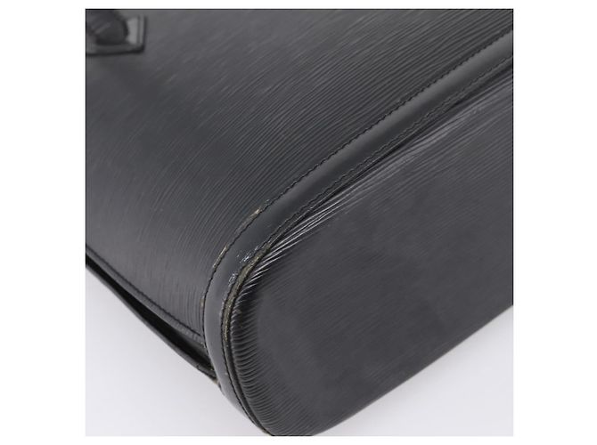 Borsa a tracolla LOUIS VUITTON Epi Lussac Nera M52282 LV Auth ka5739 Nero - vista 17