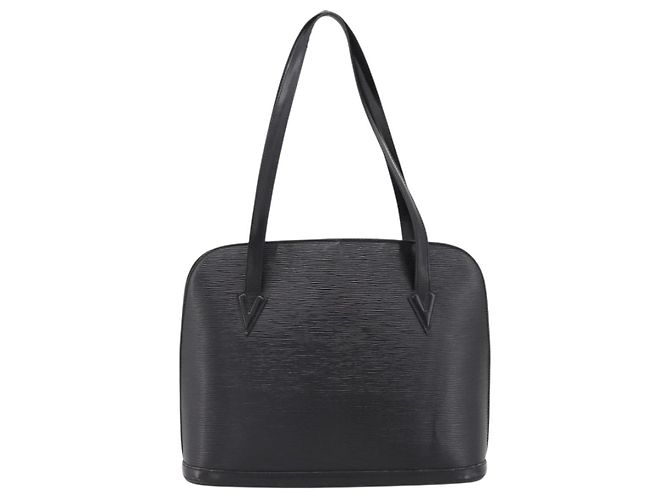 Borsa a tracolla LOUIS VUITTON Epi Lussac Nera M52282 LV Auth ka5739 Nero - vista 2