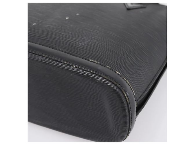 Borsa a tracolla LOUIS VUITTON Epi Lussac Nera M52282 LV Auth ka5739 Nero - vista 9