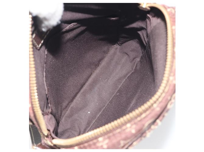 LOUIS VUITTON Monogram Mini Lin Danube Shoulder Bag Ebene M95228 LV Auth BA14928 Damier ebene Monogramma - vista 11