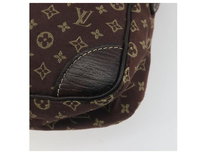 LOUIS VUITTON Monogram Mini Lin Danube Shoulder Bag Ebene M95228 LV Auth BA14928 Damier ebene Monogramma - vista 17