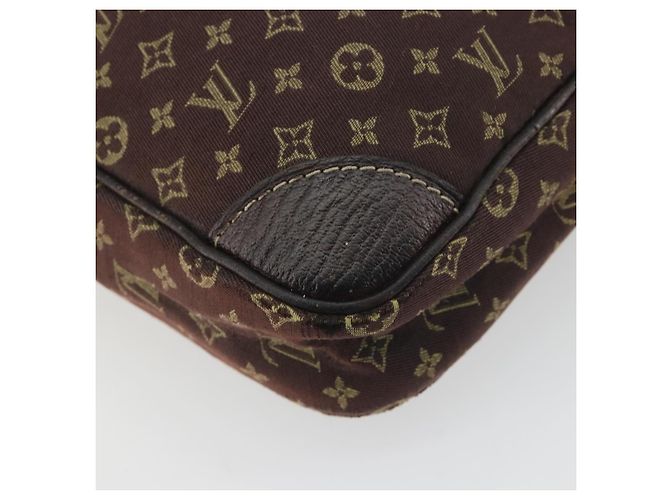 LOUIS VUITTON Monogram Mini Lin Danube Shoulder Bag Ebene M95228 LV Auth BA14928 Damier ebene Monogramma - vista 18