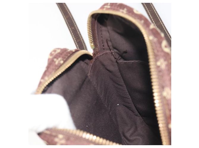 LOUIS VUITTON Monogram Mini Lin Danube Shoulder Bag Ebene M95228 LV Auth BA14928 Damier ebene Monogramma - vista 22