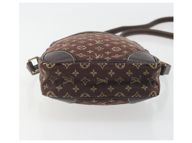 LOUIS VUITTON Monogram Mini Lin Danube Shoulder Bag Ebene M95228 LV Auth BA14928 Damier ebene Monogramma - vista 5