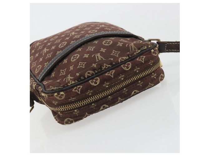 LOUIS VUITTON Monogram Mini Lin Danube Shoulder Bag Ebene M95228 LV Auth BA14928 Damier ebene Monogramma - vista 6