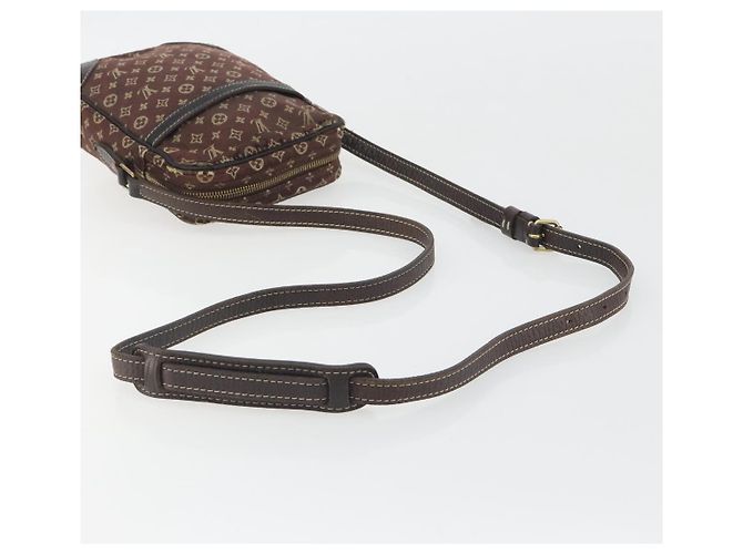 LOUIS VUITTON Monogram Mini Lin Danube Shoulder Bag Ebene M95228 LV Auth BA14928 Damier ebene Monogramma - vista 8