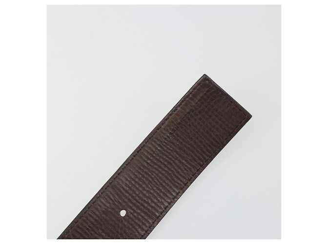 LOUIS VUITTON Utah Ceinture LV Initials Belt "80/32" M6902U Auth BA14918 Marrone - vista 10