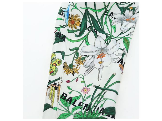 GUCCI x BALENCIAGA The Hacker Project Florale Long Heels aus Canvas Auth am12373SAM Mehrfarben - Ansicht 14