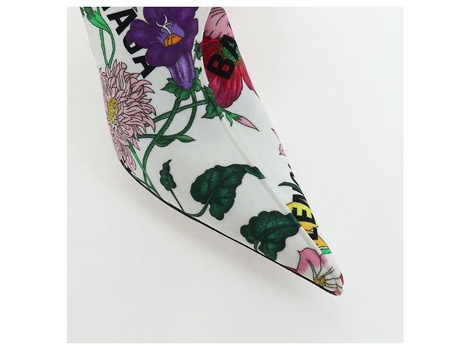 GUCCI x BALENCIAGA The Hacker Project Florale Long Heels aus Canvas Auth am12373SAM Mehrfarben - Ansicht 17