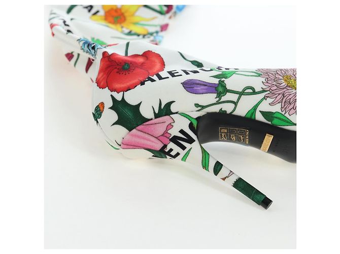 GUCCI x BALENCIAGA The Hacker Project Florale Long Heels aus Canvas Auth am12373SAM Mehrfarben - Ansicht 20