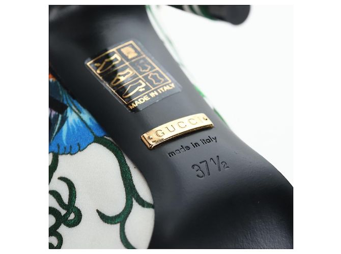 GUCCI x BALENCIAGA The Hacker Project Florale Long Heels aus Canvas Auth am12373SAM Mehrfarben - Ansicht 23