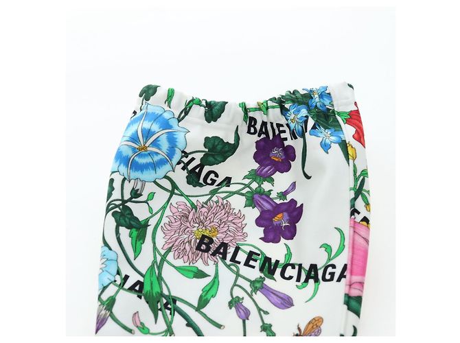 GUCCI x BALENCIAGA The Hacker Project Florale Long Heels aus Canvas Auth am12373SAM Mehrfarben - Ansicht 27
