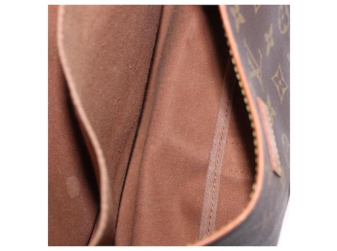 Borsa a tracolla LOUIS VUITTON Monogram Saumur 35 M42254 LV Auth ka5756 Monogramma - vista 11