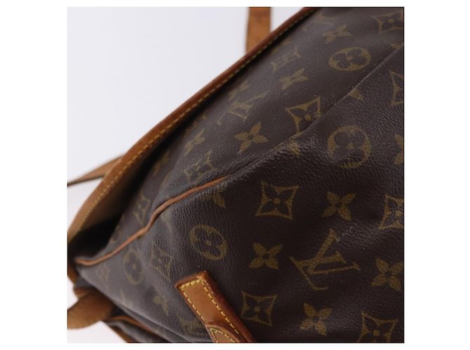 Borsa a tracolla LOUIS VUITTON Monogram Saumur 35 M42254 LV Auth ka5756 Monogramma - vista 17