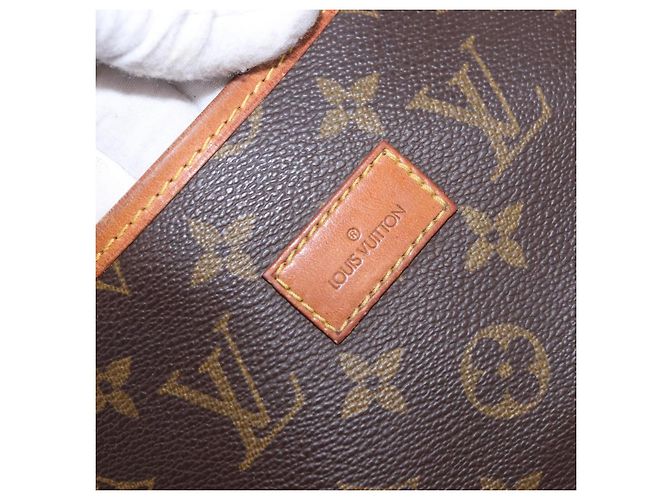 Borsa a tracolla LOUIS VUITTON Monogram Saumur 35 M42254 LV Auth ka5756 Monogramma - vista 21